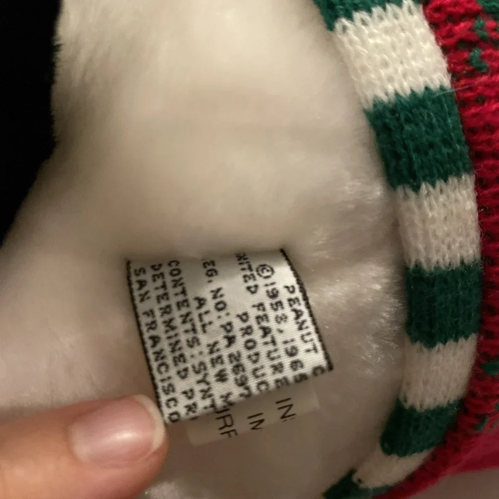 SNOOPY Peanut Plush Macys 19